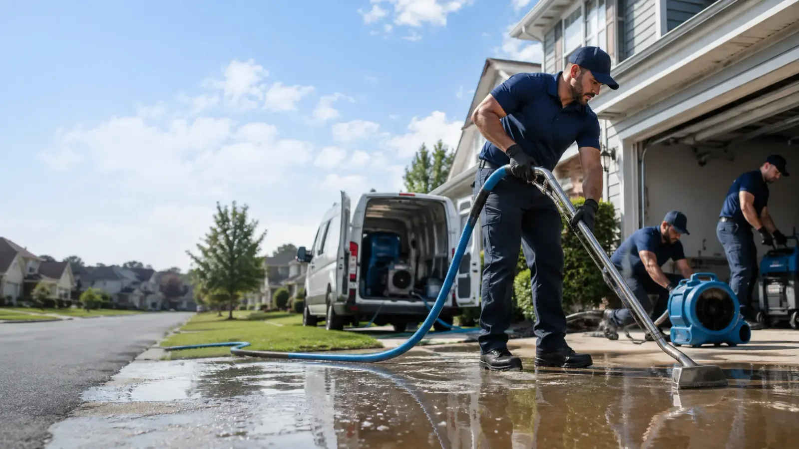 Flood Damage Restoration in Conway Springs, KS